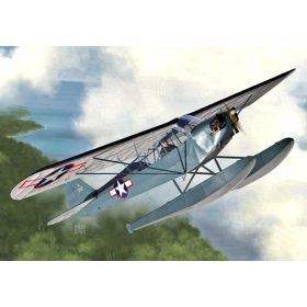   KPM0192 Piper L-4 „Grasshopper“ w/Float“ repülőgép makett 1/72