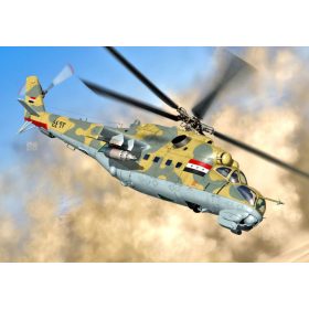 KPM0198 Mil Mi-24 „International“ helikoper makett 1/72