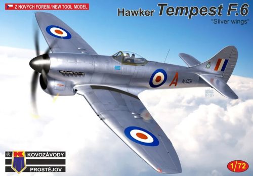 KPM0224 Hawker Tempest F.6 Silver Wings repülőgép makett 1/72
