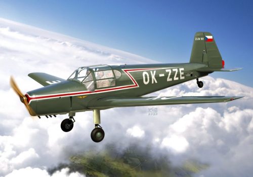 KPM0229 Zlin Z-181 „Basa“ repülőgép makett 1/72