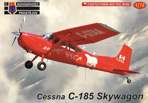 KPM0234 Cessna C-185 Skywagon repülőgép makett 1/72