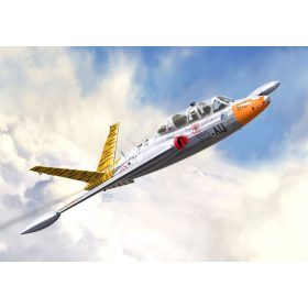   KPM0242 Fouga CM-170 Magister „Over Europe“ repülőgép makett 1/72