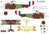 KPM0256 Nieuport Triplane „France“ repülőgép makett 1/72