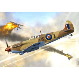   KPM0257 Supermarine Spitfire Mk.Vb „Aboukirk“ repülőgép makett 1/72