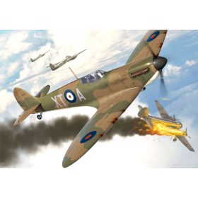   KPM0261 Supermarine Spitfire Mk.Ia „Three Blade Prop“ repülőgép makett 1/72