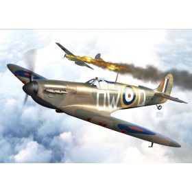   KPM0263 Supermarine Spitfire Mk.Ia „Black & White“ repülőgép makett 1/72
