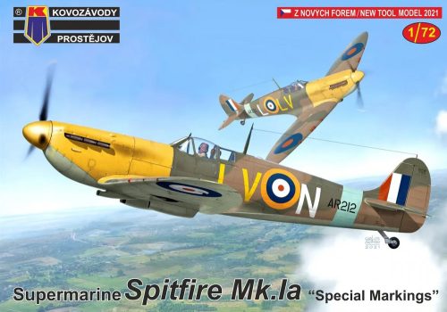 KPM0276 Supermarine Spitfire Mk.Ia „Special Markings“ repülőgép makett 1/72