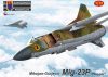 KPM0286 MiG-23P „Flogger“ repülőgép makett 1/72