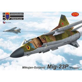 KPM0286 MiG-23P „Flogger“ repülőgép makett 1/72