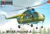 KPM0297 Mi-4 Hound-A „International“ helikopter makett 1/72