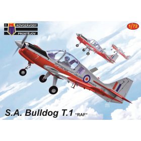 KPM0298 S.A. Bulldog T.1 „RAF“ repülőgép makett 1/72