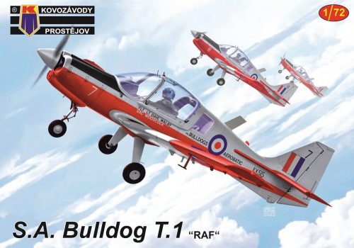 KPM0298 S.A. Bulldog T.1 „RAF“ repülőgép makett 1/72