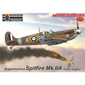   KPM0303 Supermarine Spitfire Mk.IIa „Polish Eagles“repülőgép makett 1/72