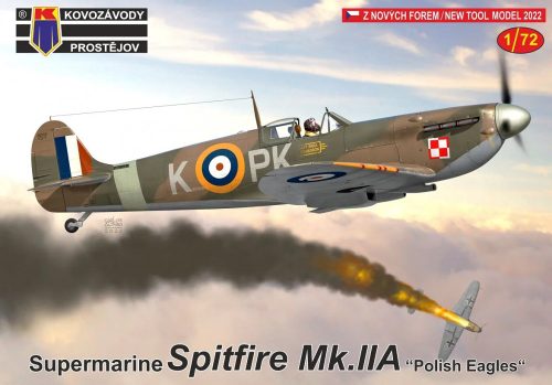 KPM0303 Supermarine Spitfire Mk.IIa „Polish Eagles“repülőgép makett 1/72
