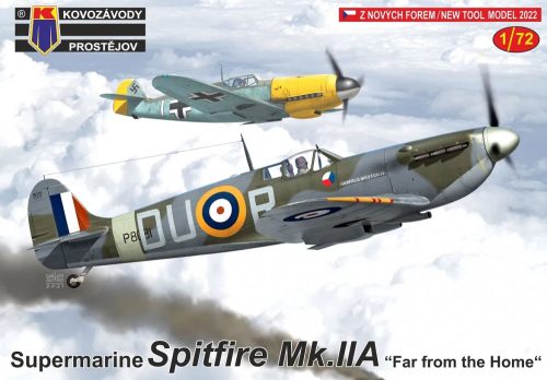 KPM0304 Supermarine Spitfire Mk.IIa „Far from Home“ repülőgép makett 1/72