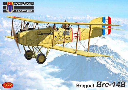 KPM0322 Breguet Bre-14B repülőgép makett 1/72