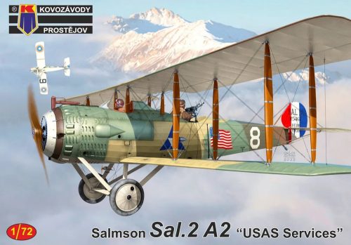 KPM0327 Salmson Sal.2A2 „USAS Services“ repülőgép makett 1/72