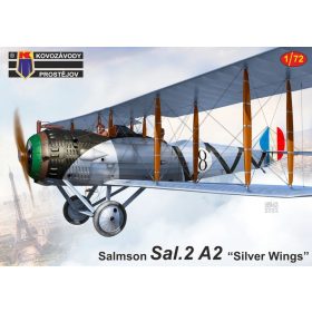   KPM0328 Salmson Sal.2A2 “Silver Wings” repülőgép makett 1/72