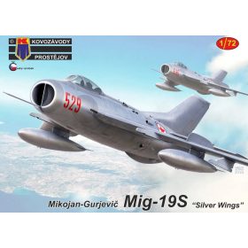 KPM0329 MiG-19S „Silver Wings“ repülőgép makett 1/72