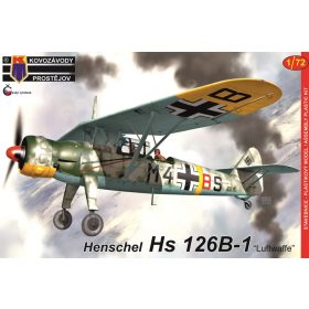   KPM0336 Henschel Hs 126B-1 „Luftwaffe“ repülőgép makett 1/72