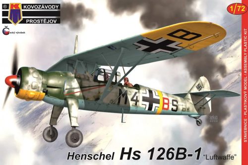 KPM0336 Henschel Hs 126B-1 „Luftwaffe“ repülőgép makett 1/72