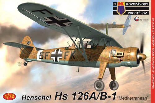KPM0337 Henschel Hs 126B-1 „Mediterranean“ repülőgép makett 1/72