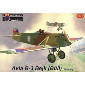   KPM0341 Avia B-3 Bejk „Military“ repülőgép makett 1/72