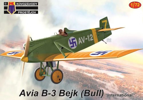 KPM0343 Avia B-3 Bejk „International" repülőgép makett 1/72