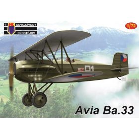 KPM0352 Avia Ba.33 repülőgép makett 1/72