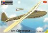 KPM0355 DFS Olympia „Silence in the sky“ vitorlázógép makett 1/72