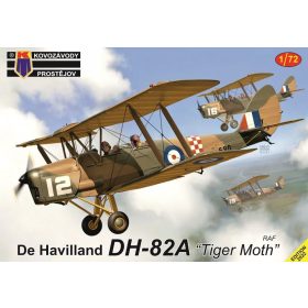   KPM0363 De Havilland DH-82A „Tiger Moth“ RAF repülőgép makett 1/72