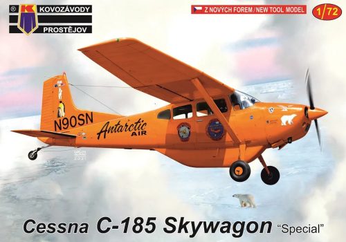 KPM0366 Cessna C-185 Skywagon „Special“ repülőgép makett 1/72