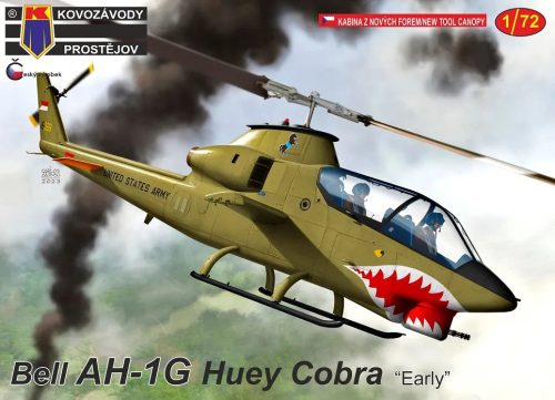 KPM0379 AH-1G Huey Cobra „Early“ helikopter makett 1/72
