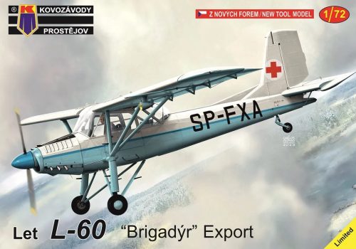 KPM0383 Let L-60 „Brigadýr“ Export repülőgép makett 1/72