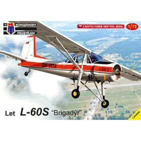 KPM0384 Let L-60S „Brigadýr“ repülőgép makett 1/72
