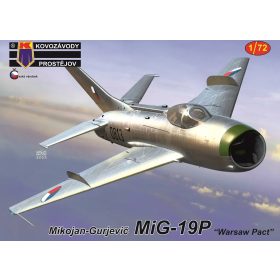   KPM0391 MiG-19PM „Czechoslovak AF“ repülőgép makett 1/72