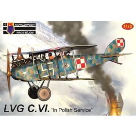   KPM0400 LVG C.VI. „In Polish Services“ repülőgép makett 1/72