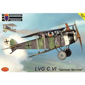   KPM0402 LVG. C.VI. „German Service“ repülőgép makett 1/72
