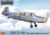 KPM0409 Zlin Z-126 „Would-Be-Military Liveries“ repülőgép makett 1/72