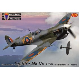   KPM0417 Supermarine Spitfire Mk.Vc Trop “Mediterranean Theatre” repülőgép makett 1/72