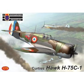KPM0419 Curtiss Hawk H-75C-1 repülőgép makett 1/72