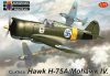 KPM0420 Curtiss Hawk H-75A/Mohawk IV. repülőgép makett 1/72