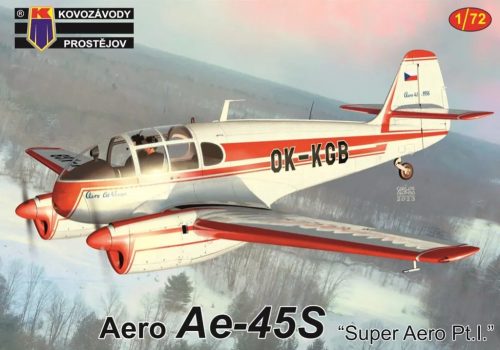 KPM0431 Aero Ae-45S “Super Aero Pt.I.” repülőgép makett 1/72