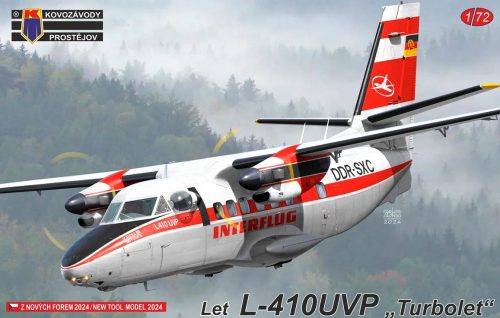 KPM0436 Let L-410UVP “Turbolet” repülőgép makett 1/72