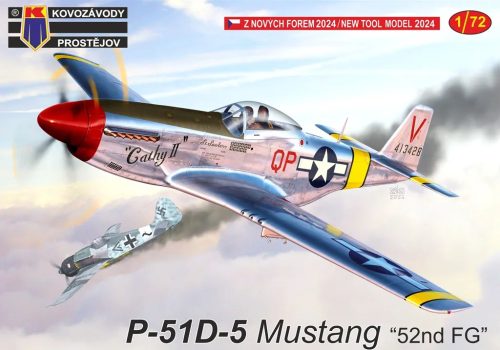 KPM0441 North American P-51D-5 Mustang “52nd FG” repülőgép makett 1/72