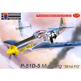   KPM0442 North American P-51D-5 Mustang “361st FG”” repülőgép makett 1/72
