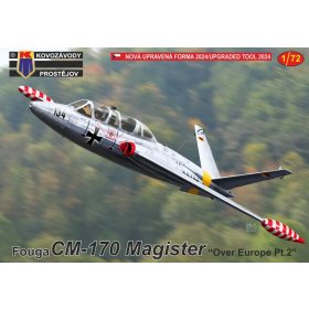  KPM0444 Fouga CM-170 Magister „Over Europe Pt.II“ repülőgép makett 1/72