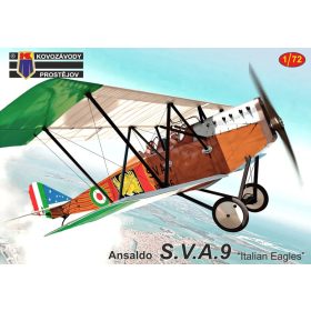  KPM0445 Ansaldo S.V.A.9 “Italian Eagles” repülőgép makett 1/72
