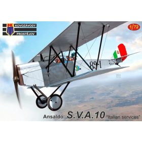   KPM0447 Ansaldo S.V.A.9 “Italian Services” repülőgép makett 1/72