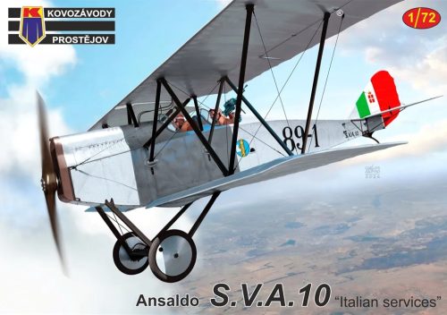 KPM0447 Ansaldo S.V.A.9 “Italian Services” repülőgép makett 1/72
